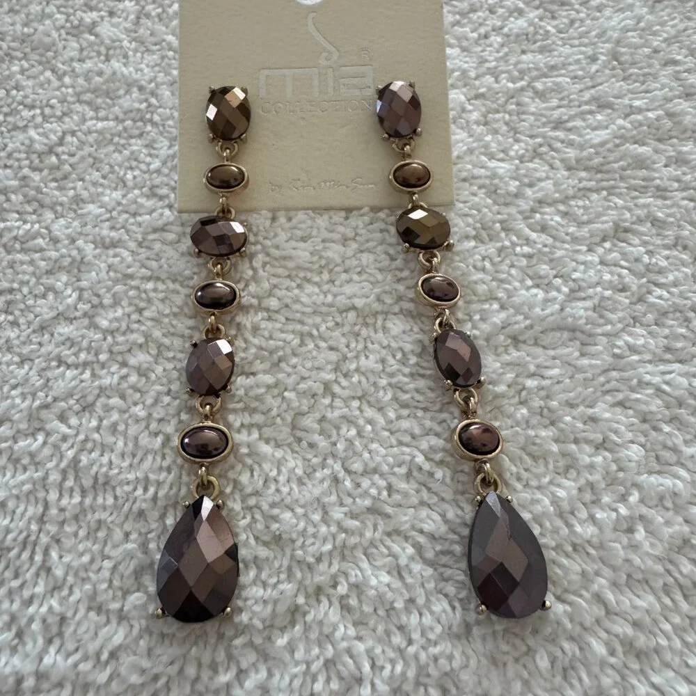 STATEMENT MACY CLEMENT EARRINGS N22 - Picture 5 of 6